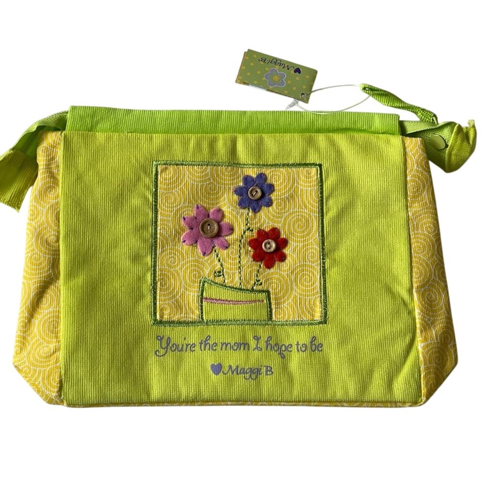 Vintage Maggie B You're The Mom I Hope To Be Cosmetic Bag Mother Day Gift